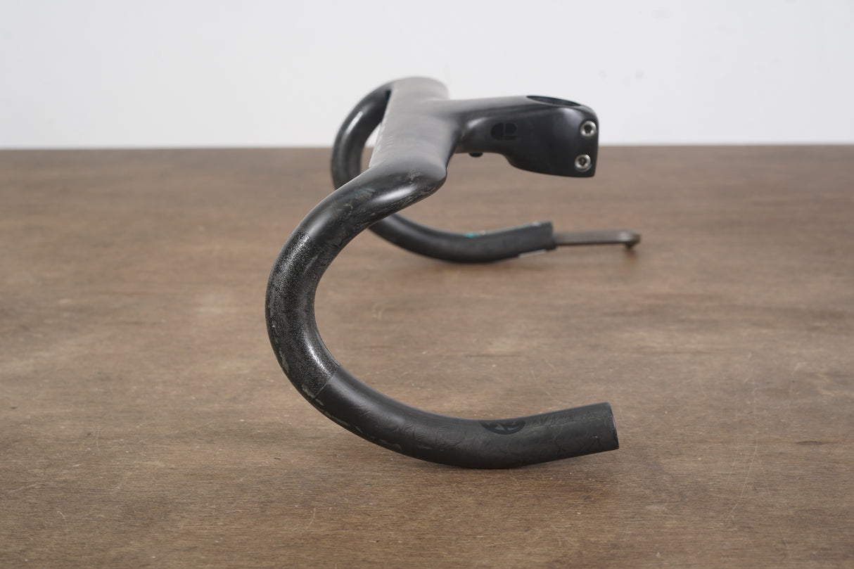 40cm 80mm -7 Chapter2 Mana2 Carbon Integrated Barstem Handlebar 1 1/8"