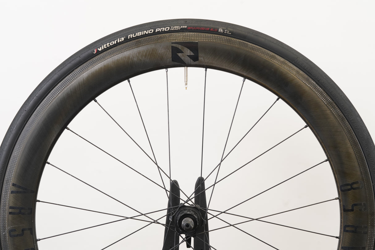 Reynolds AR58 Carbon Tubeless Clincher Rim Brake Wheelset 11 Speed AR 58