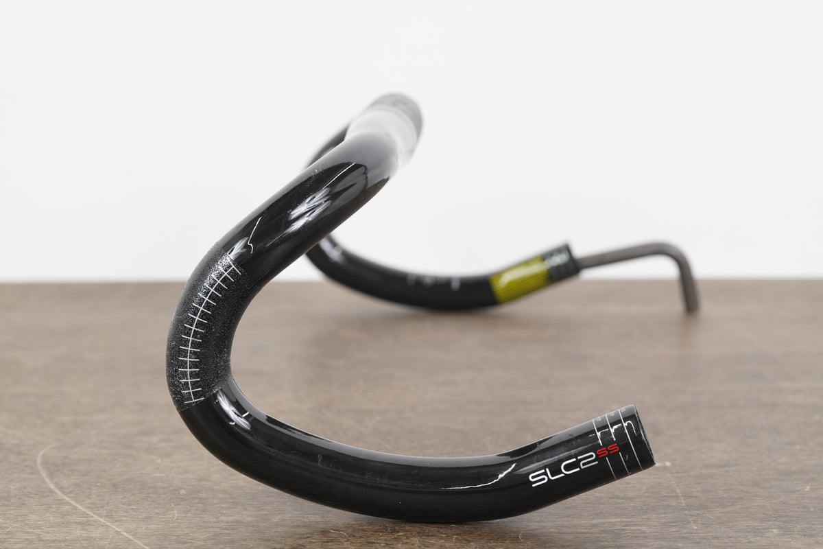 42cm Zipp SLC2 SS Short & Shallow Carbon Compact Road Handlebar 31.8mm