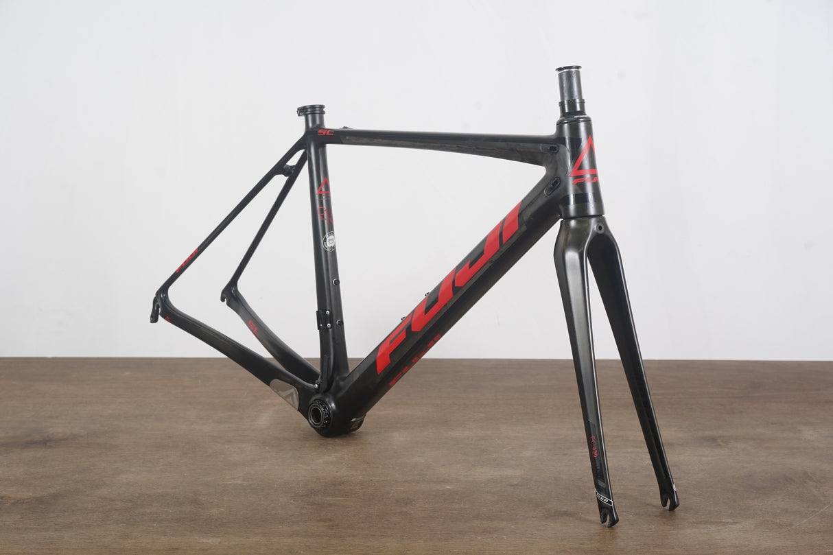 52cm Fuji SL 1.1 Carbon Rim Brake Road Frameset