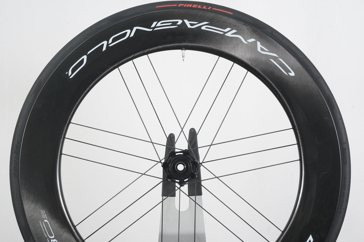 FRONT Campagnolo Bora Ultra WTO 80 Carbon Tubeless Clincher Disc Brake Wheel