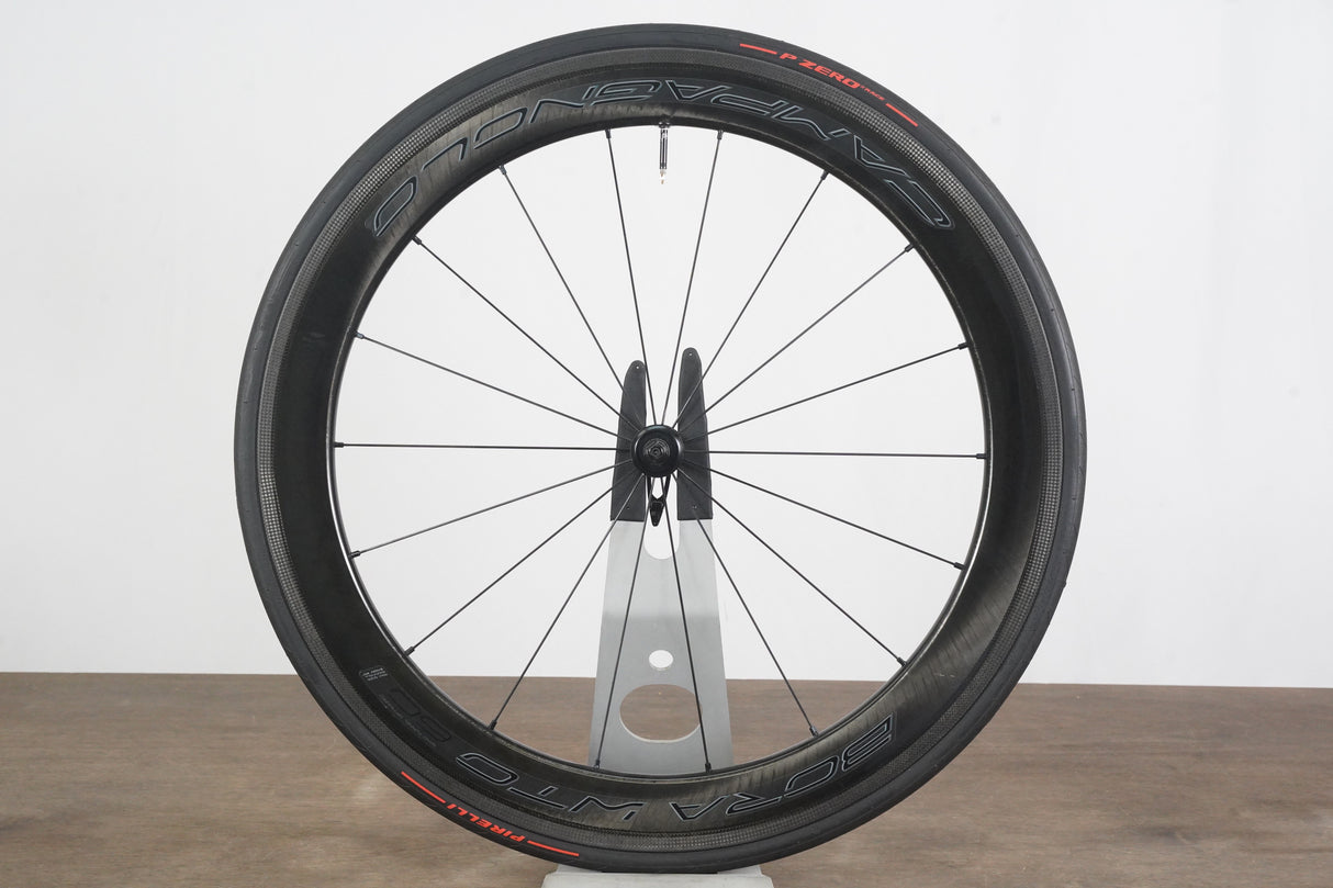 FRONT Campagnolo Bora WTO 60 Carbon Tubeless Clincher Rim Brake Wheel