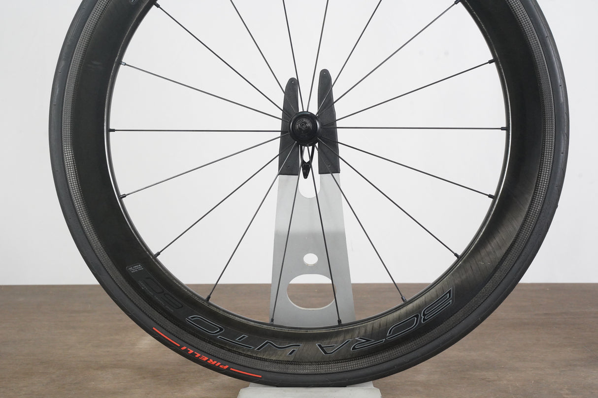 FRONT Campagnolo Bora WTO 60 Carbon Tubeless Clincher Rim Brake Wheel