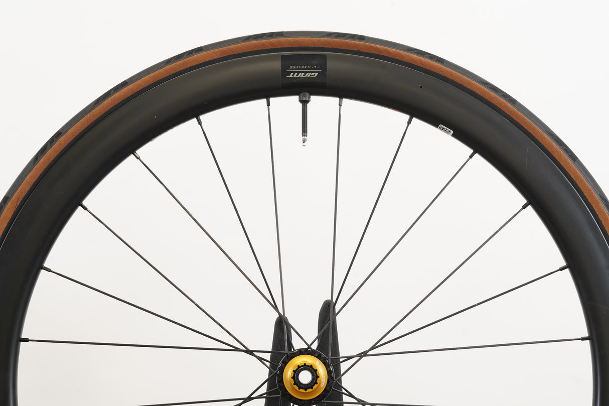 Giant SLR 1 42 Carbon Tubeless Clincher Disc Rim Wheelset Shimano/SRAM 11 Speed