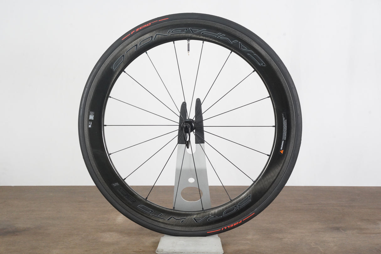FRONT Campagnolo Bora WTO 60 Carbon Tubeless Clincher Rim Brake Wheel