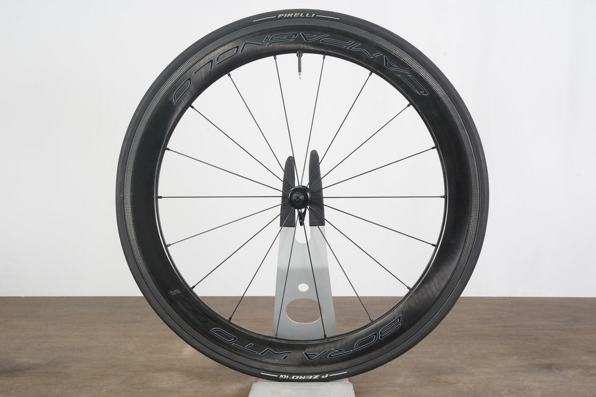 FRONT Campagnolo Bora WTO 60 Carbon Tubeless Clincher Rim Brake Wheel