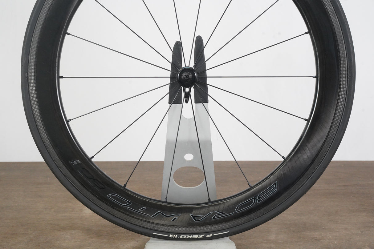 FRONT Campagnolo Bora WTO 60 Carbon Tubeless Clincher Rim Brake Wheel