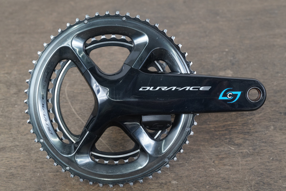 170mm 53/39T Dura-Ace FC-R9100 Stages Dual Power Meter Crankset 9100 656g