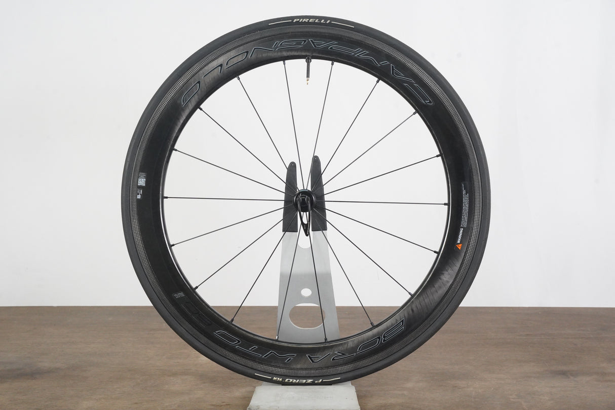 FRONT Campagnolo Bora WTO 60 Carbon Tubeless Clincher Rim Brake Wheel