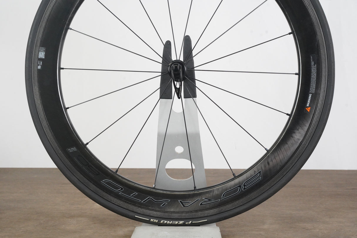 FRONT Campagnolo Bora WTO 60 Carbon Tubeless Clincher Rim Brake Wheel