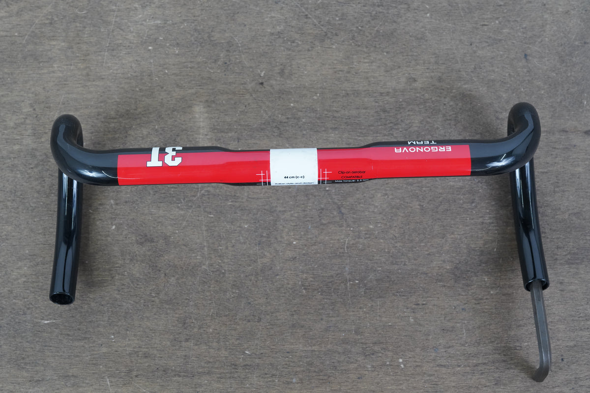 44cm 3T Ergonova Team Carbon Compact Road Handlebar 31.8mm