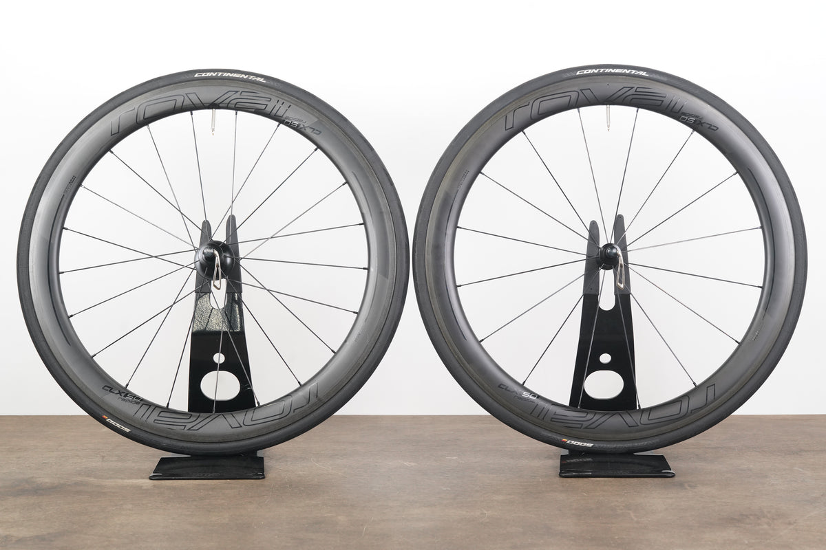 Roval Rapide CLX 50 Carbon Tubeless Clincher Rim Brake Wheelset 11 Speed
