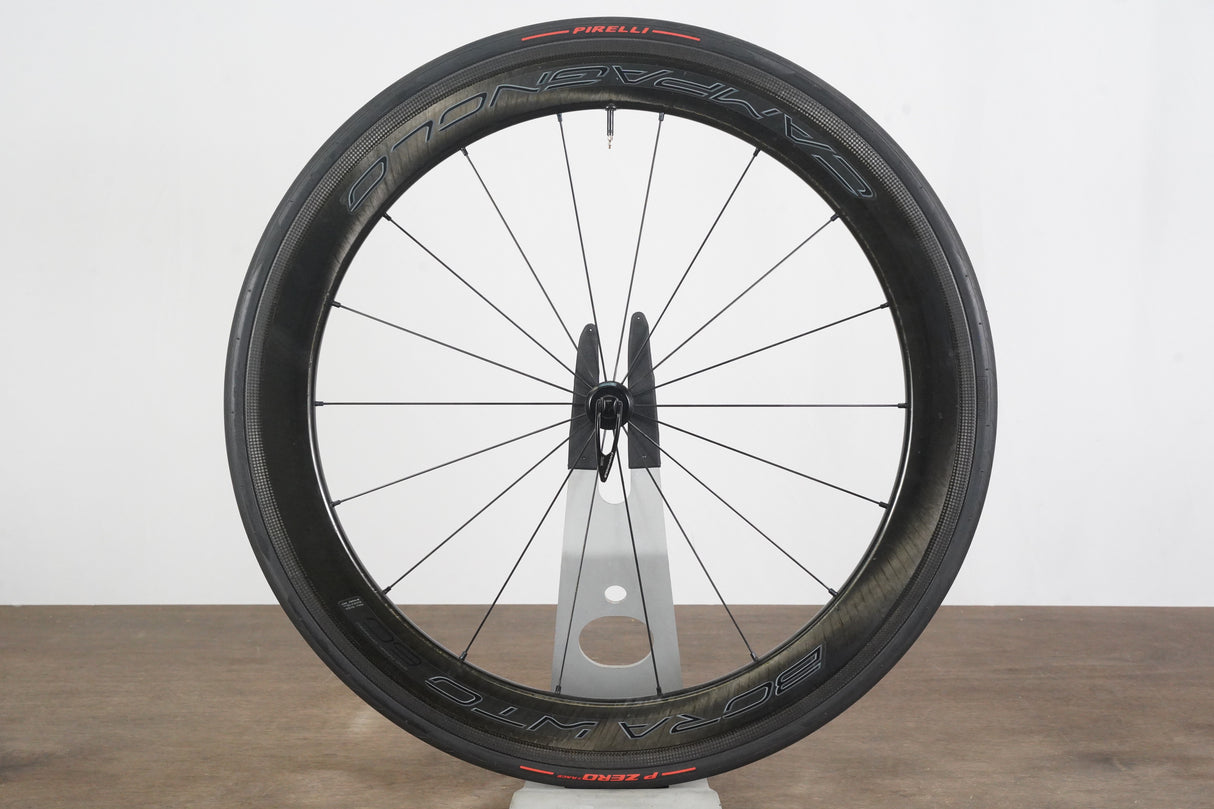FRONT Campagnolo Bora WTO 60 Carbon Tubeless Clincher Rim Brake Wheel