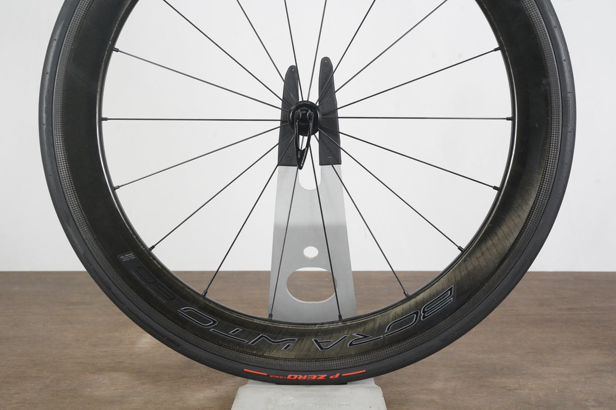 FRONT Campagnolo Bora WTO 60 Carbon Tubeless Clincher Rim Brake Wheel