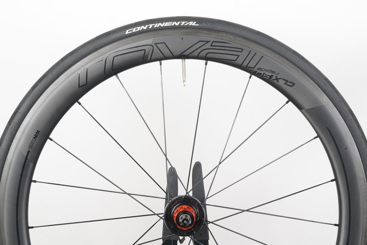 Roval Rapide CLX 50 Carbon Tubeless Clincher Rim Brake Wheelset 11 Speed