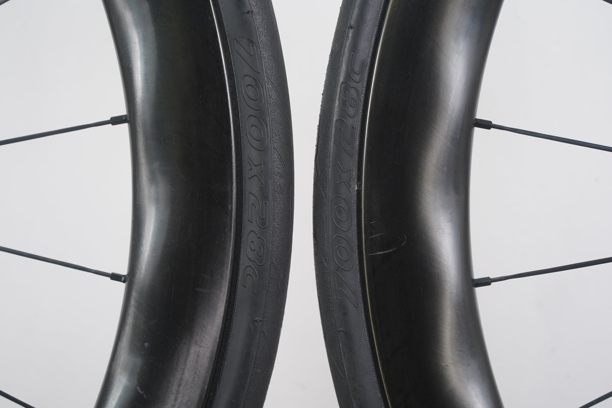 Light Bicycle AR465 Onyx Vesper Carbon Tubeless Disc Brake Wheelset 11 Speed