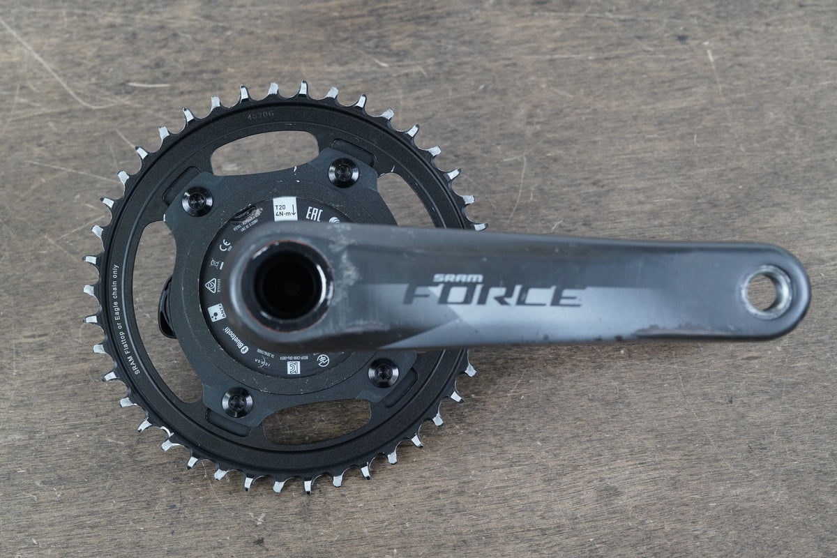172.5mm 42T DUB SRAM Force AXS D1 Quarq Power Meter Crankset 739g