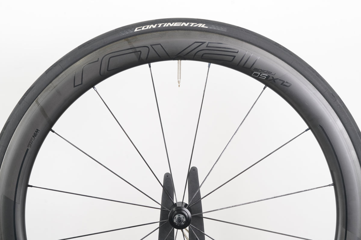 Roval Rapide CLX 50 Carbon Tubeless Clincher Rim Brake Wheelset 11 Speed