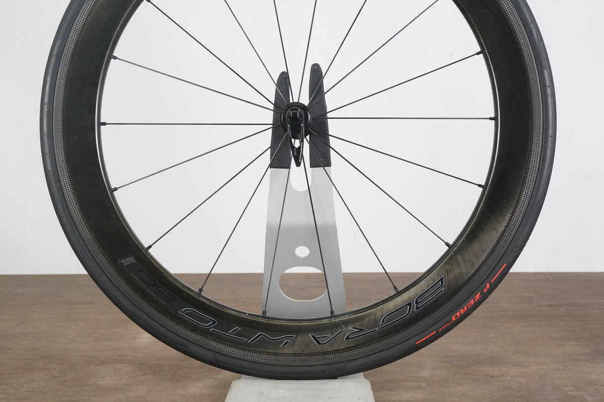 FRONT Campagnolo Bora WTO 60 Carbon Tubeless Clincher Rim Brake Wheel