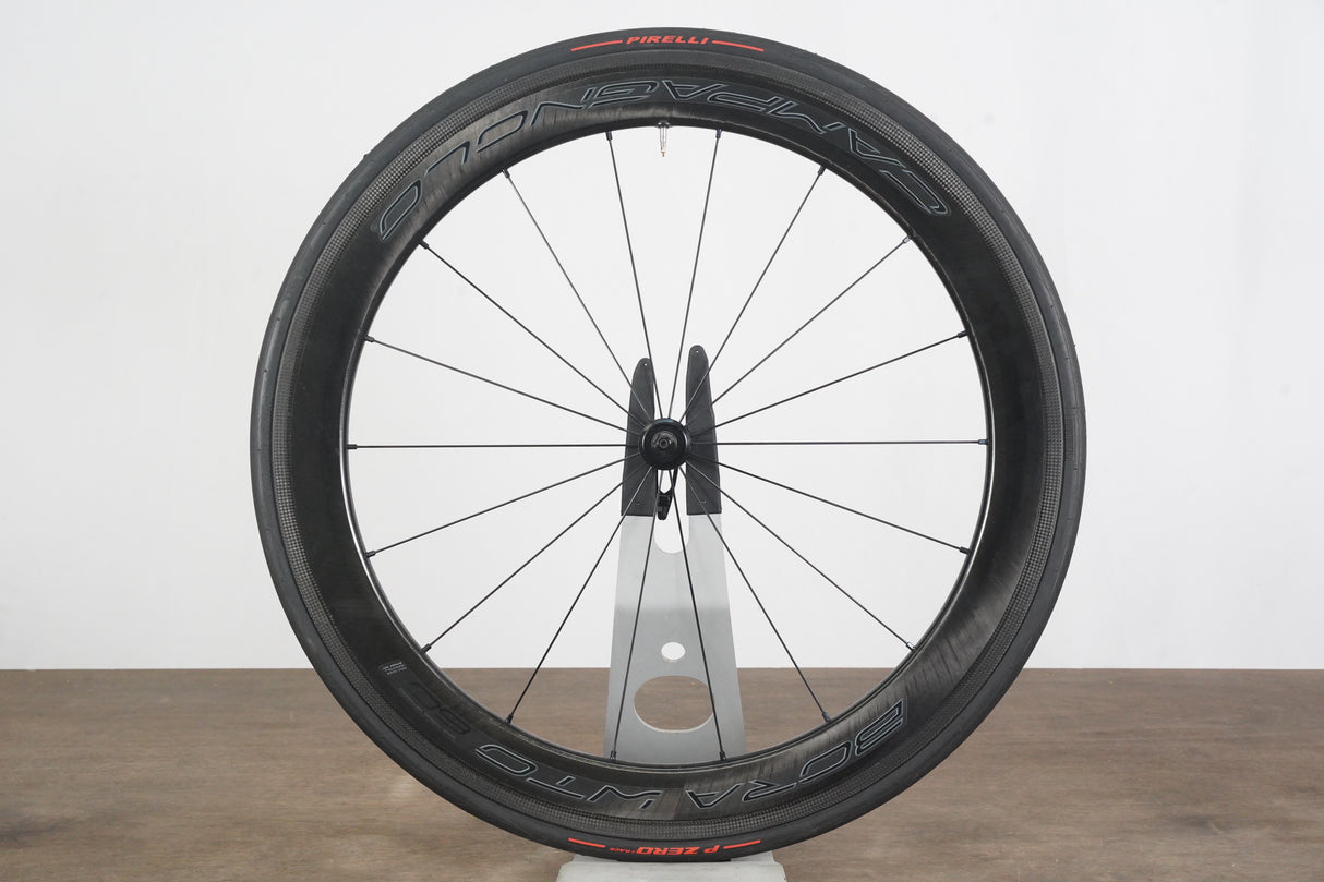 FRONT Campagnolo Bora WTO 60 Carbon Tubeless Clincher Rim Brake Wheel