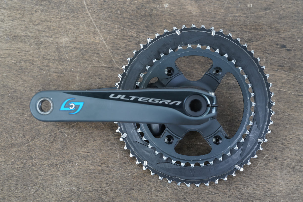 172.5mm 53/39T Shimano Ultegra FC-R8000 Stages Dual Power Meter Crankset 8000