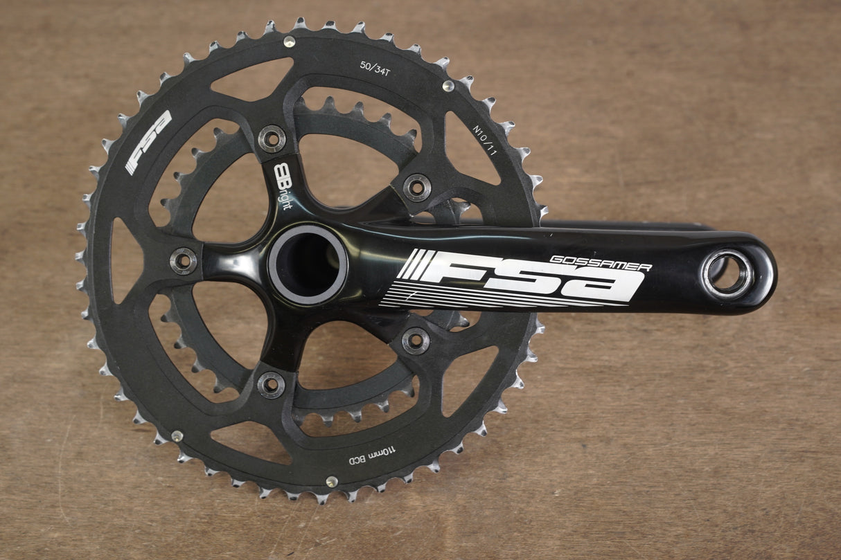 170mm 50/34T BBright FSA Gossamer Road Crankset