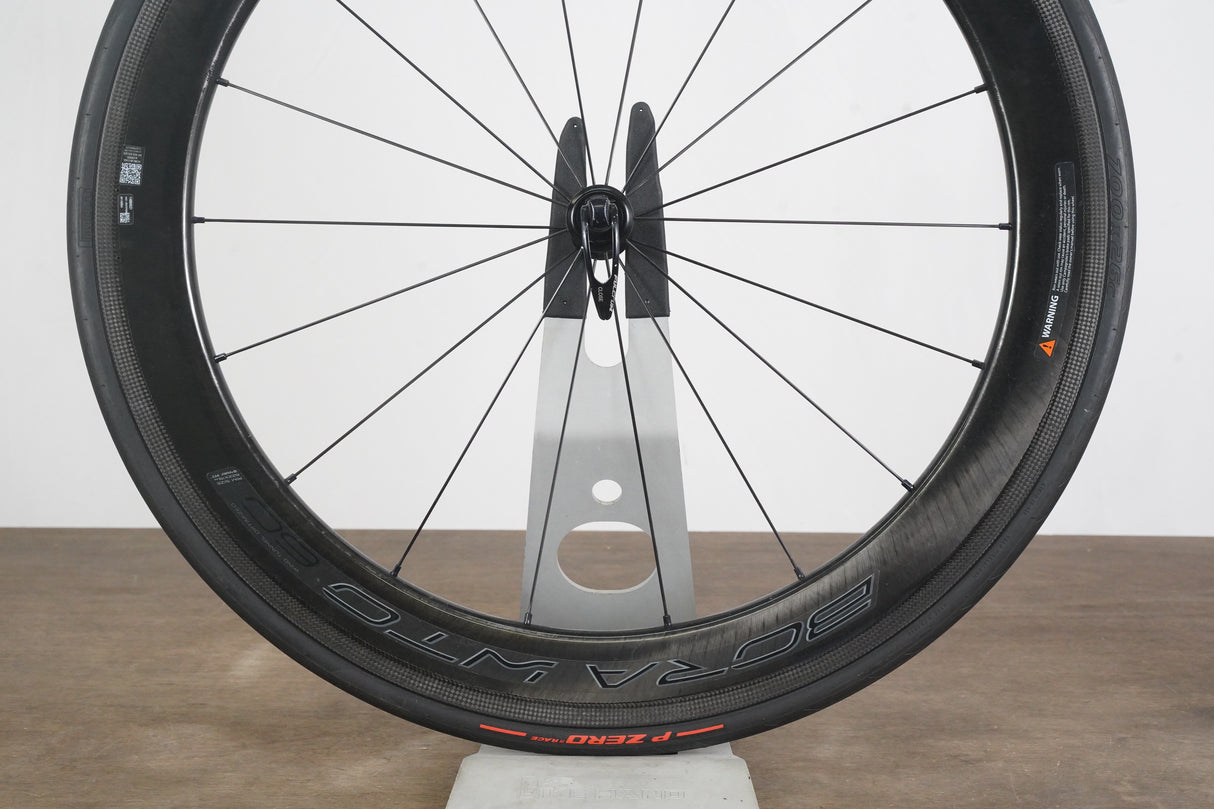 FRONT Campagnolo Bora WTO 60 Carbon Tubeless Clincher Rim Brake Wheel