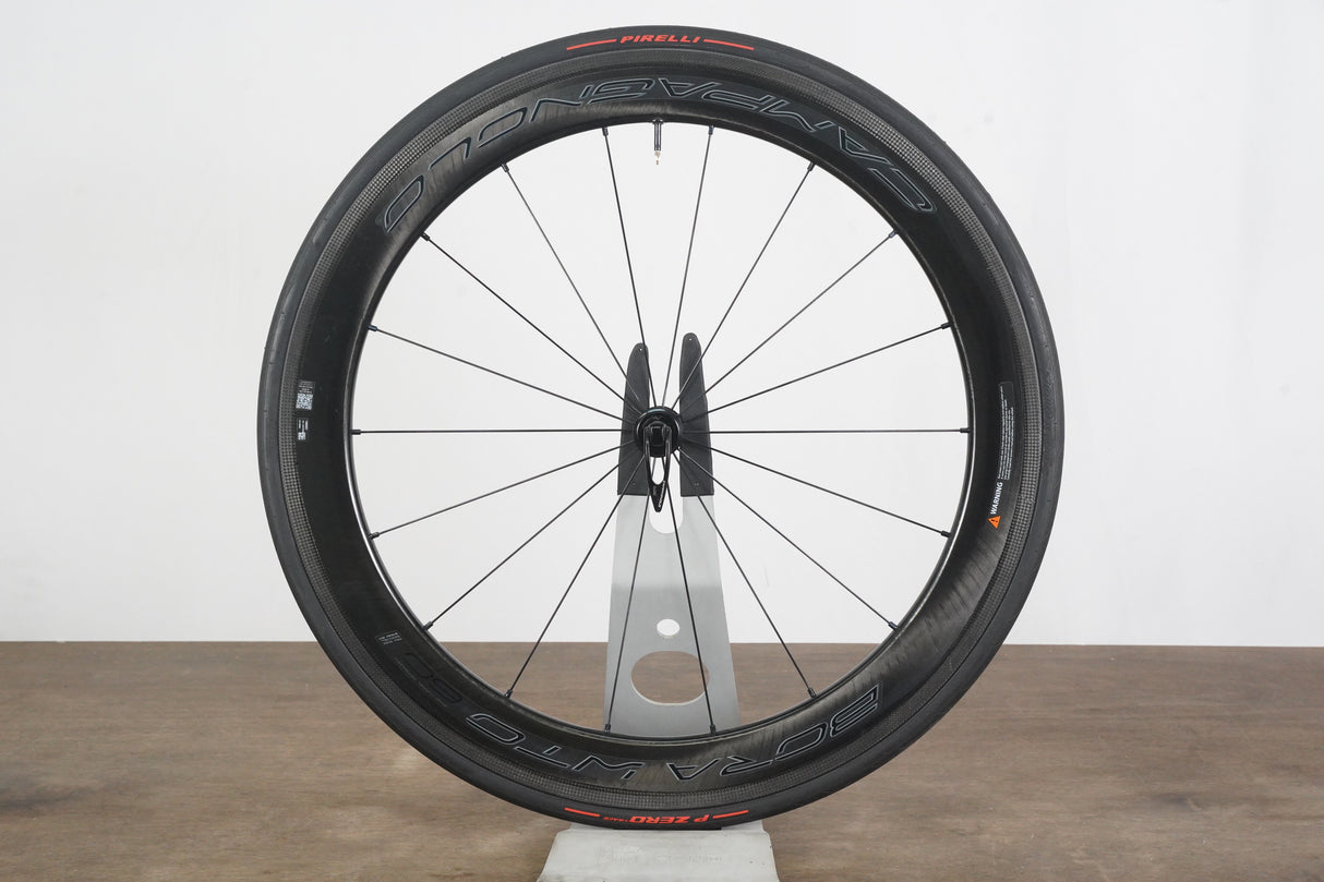 FRONT Campagnolo Bora WTO 60 Carbon Tubeless Clincher Rim Brake Wheel