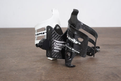 XLAB Carbon Wing 400i Water Bottle Cage Mount + *Damaged* Chimp Bottle Cages