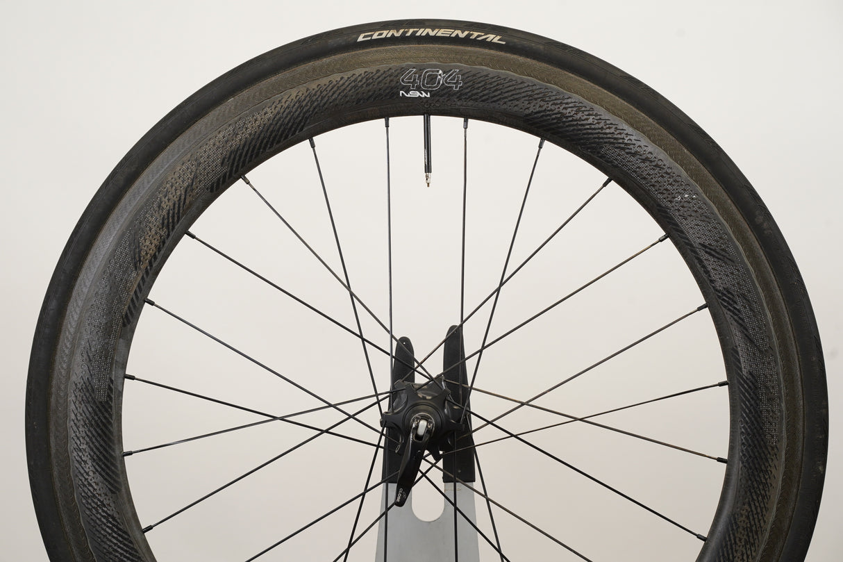 Zipp 404 NSW Cognition Carbon Clincher Rim Brake Wheelset Shimano/SRAM 11 Speed