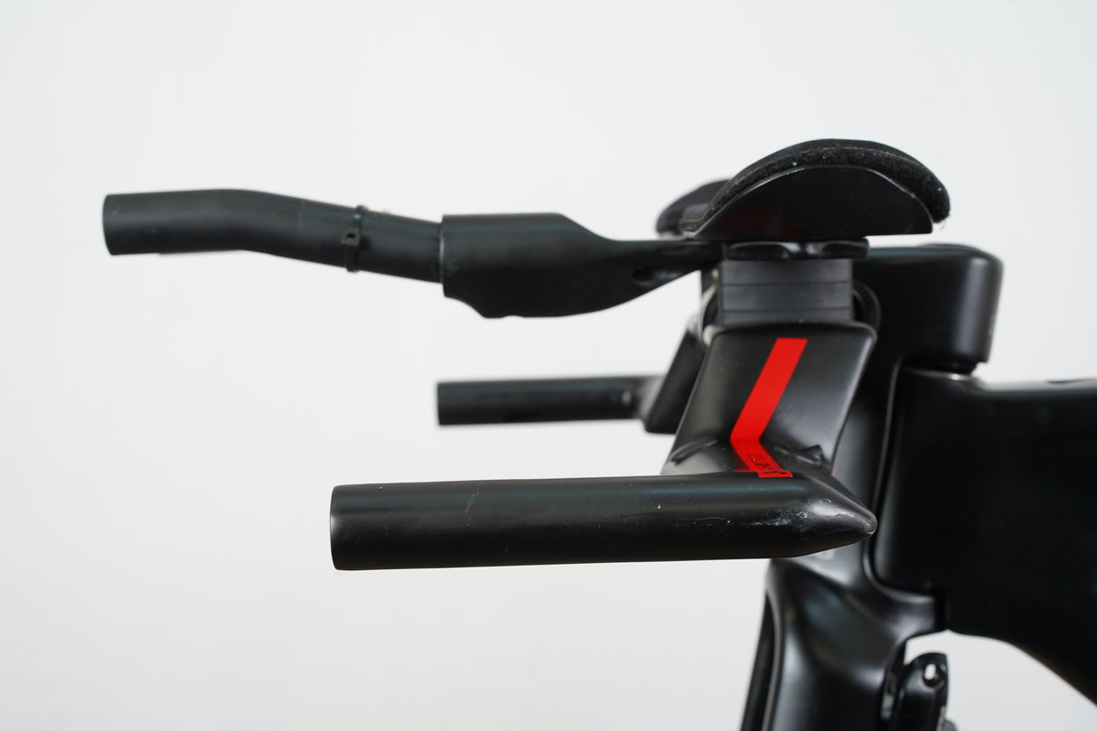 XS Argon 18 E-118 Carbon Rim Brake TT Triathlon Frameset + Cockpit