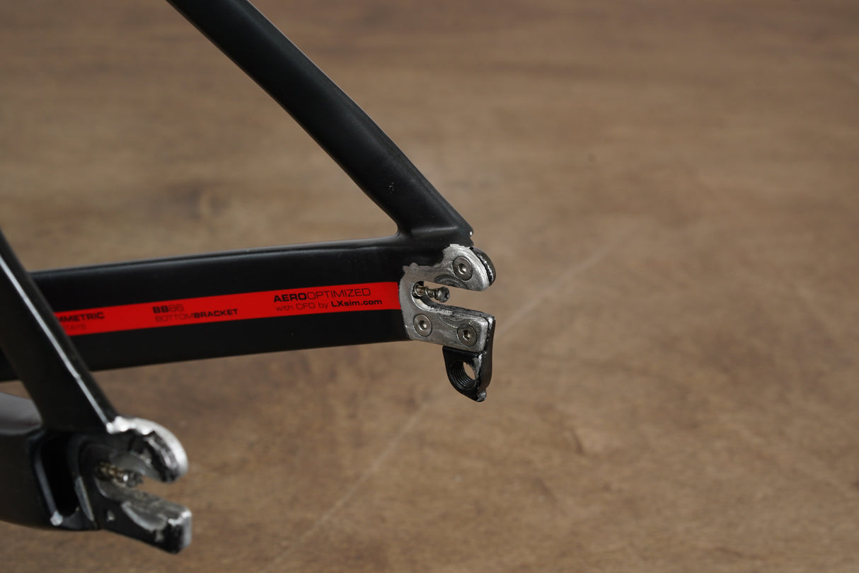 XS Argon 18 E-118 Carbon Rim Brake TT Triathlon Frameset + Cockpit