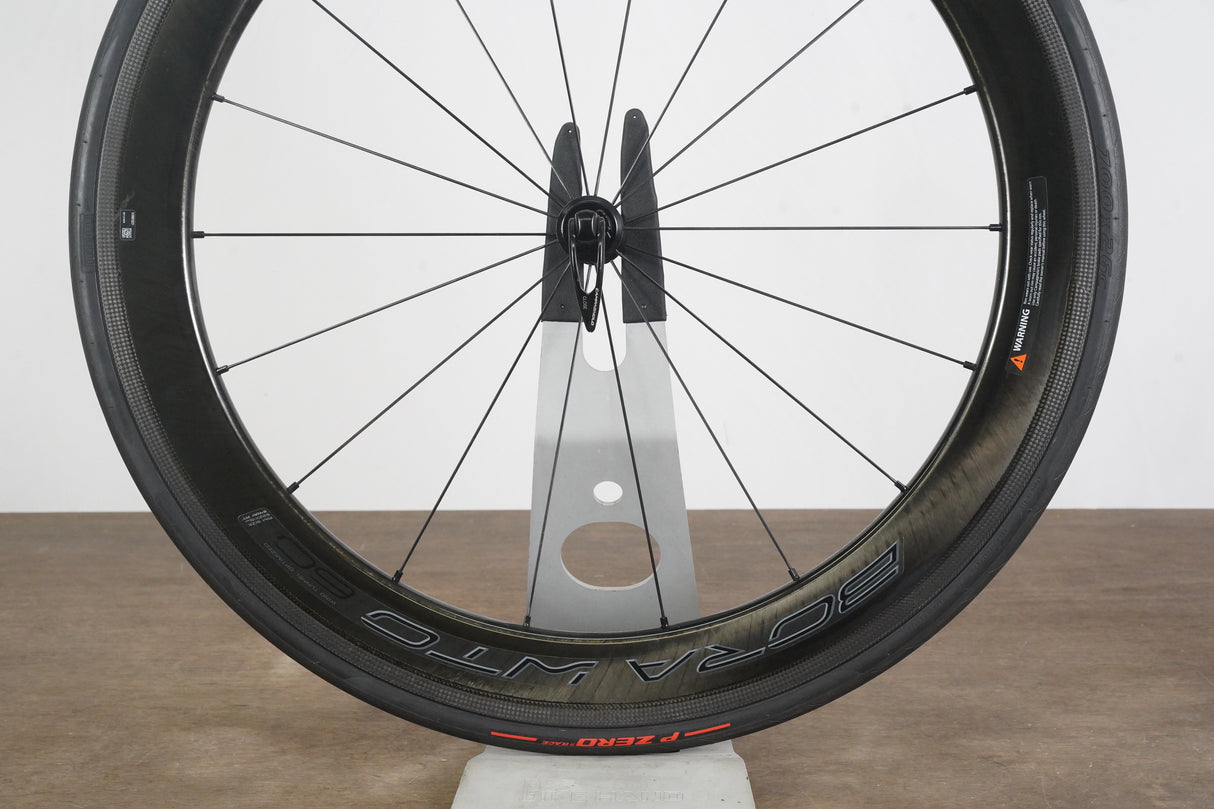 FRONT Campagnolo Bora WTO 60 Carbon Tubeless Clincher Rim Brake Wheel
