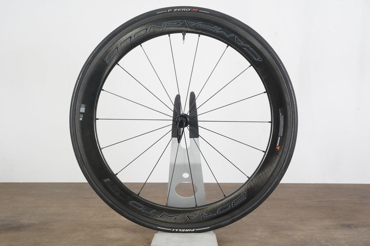 FRONT Campagnolo Bora WTO 60 Carbon Tubeless Clincher Rim Brake Wheel