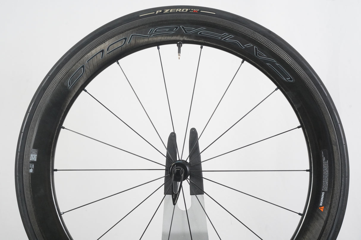 FRONT Campagnolo Bora WTO 60 Carbon Tubeless Clincher Rim Brake Wheel