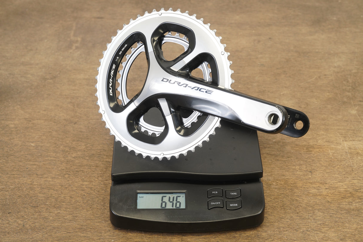 175mm 52/36T Shimano Dura-Ace FC-9000 11 Speed Stages Power Crankset *Defective*
