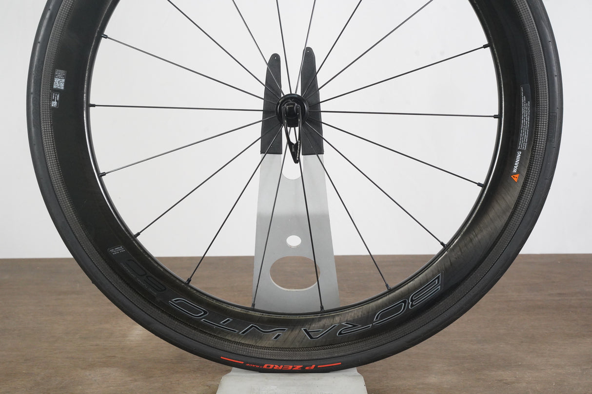 FRONT Campagnolo Bora WTO 60 Carbon Tubeless Clincher Rim Brake Wheel