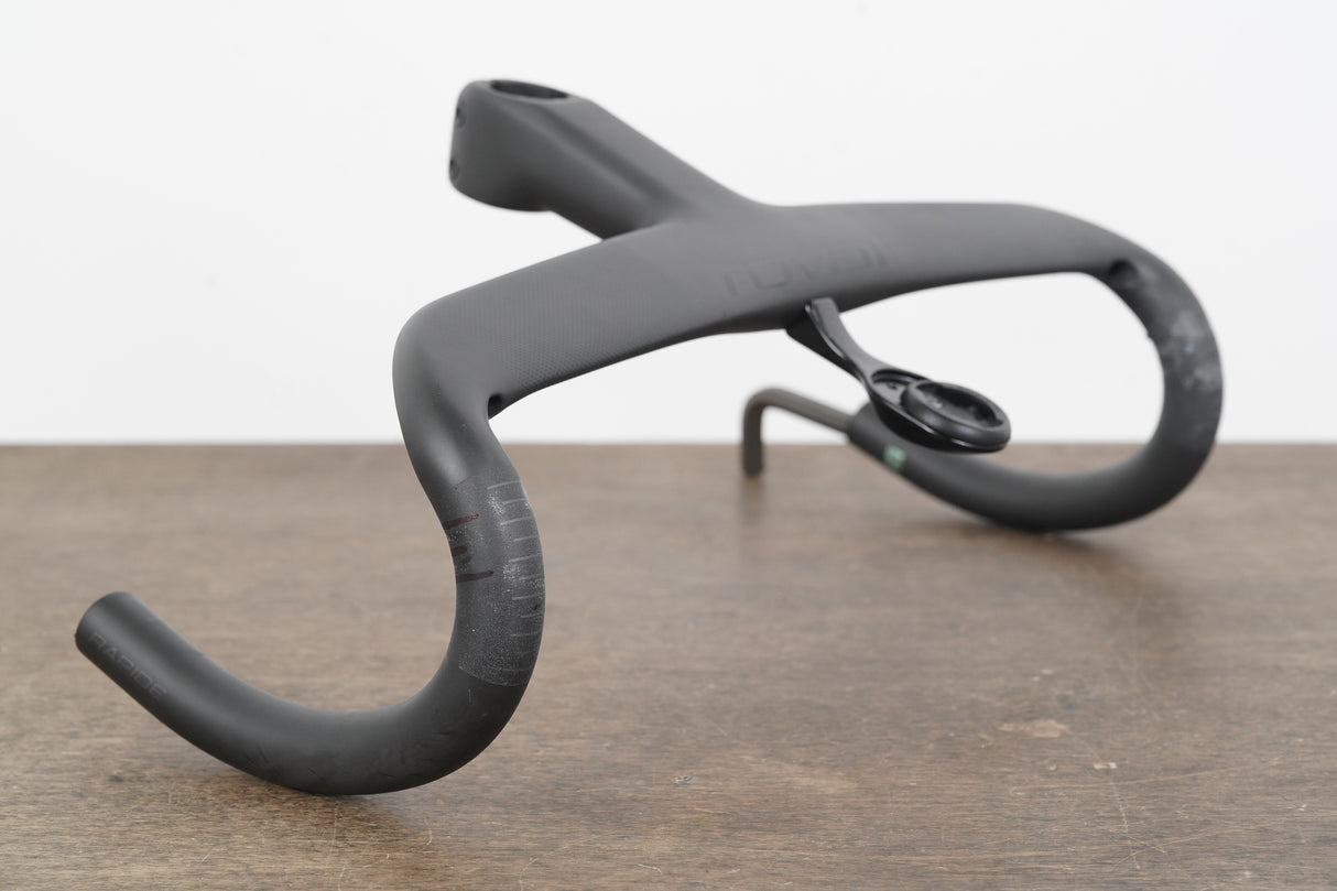 40cm 120mm Roval Rapide Carbon Integrated Barstem Handlebar + Mount 1 1/8"