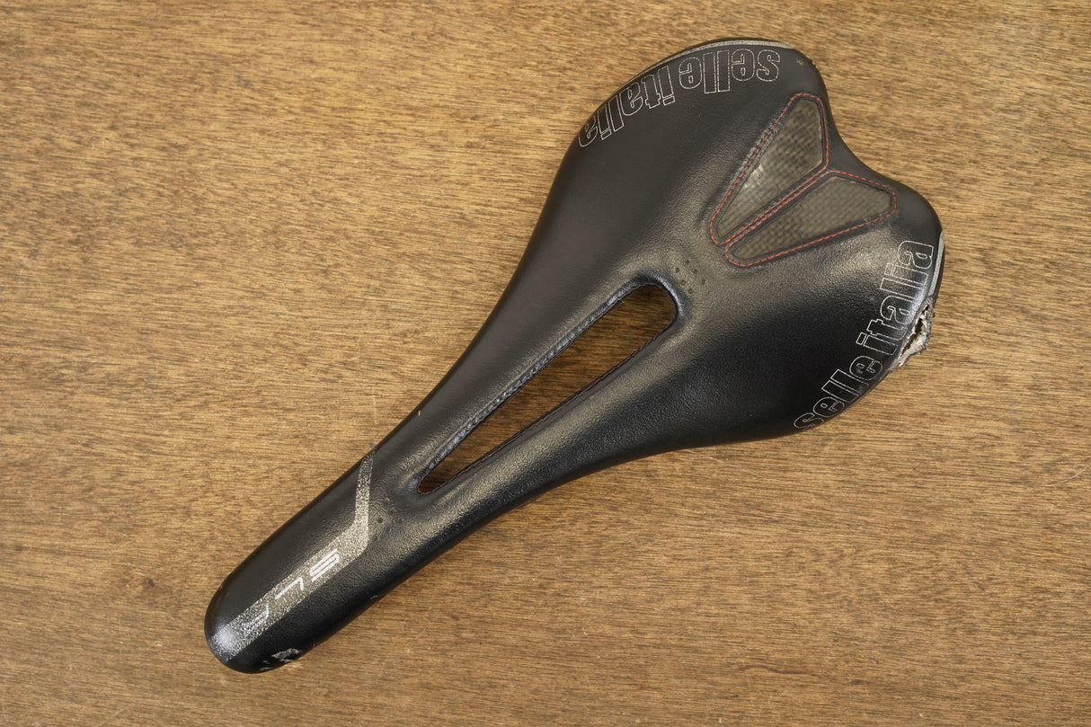 130mm Selle Italia SLR Carbon Rail Road Saddle 124g