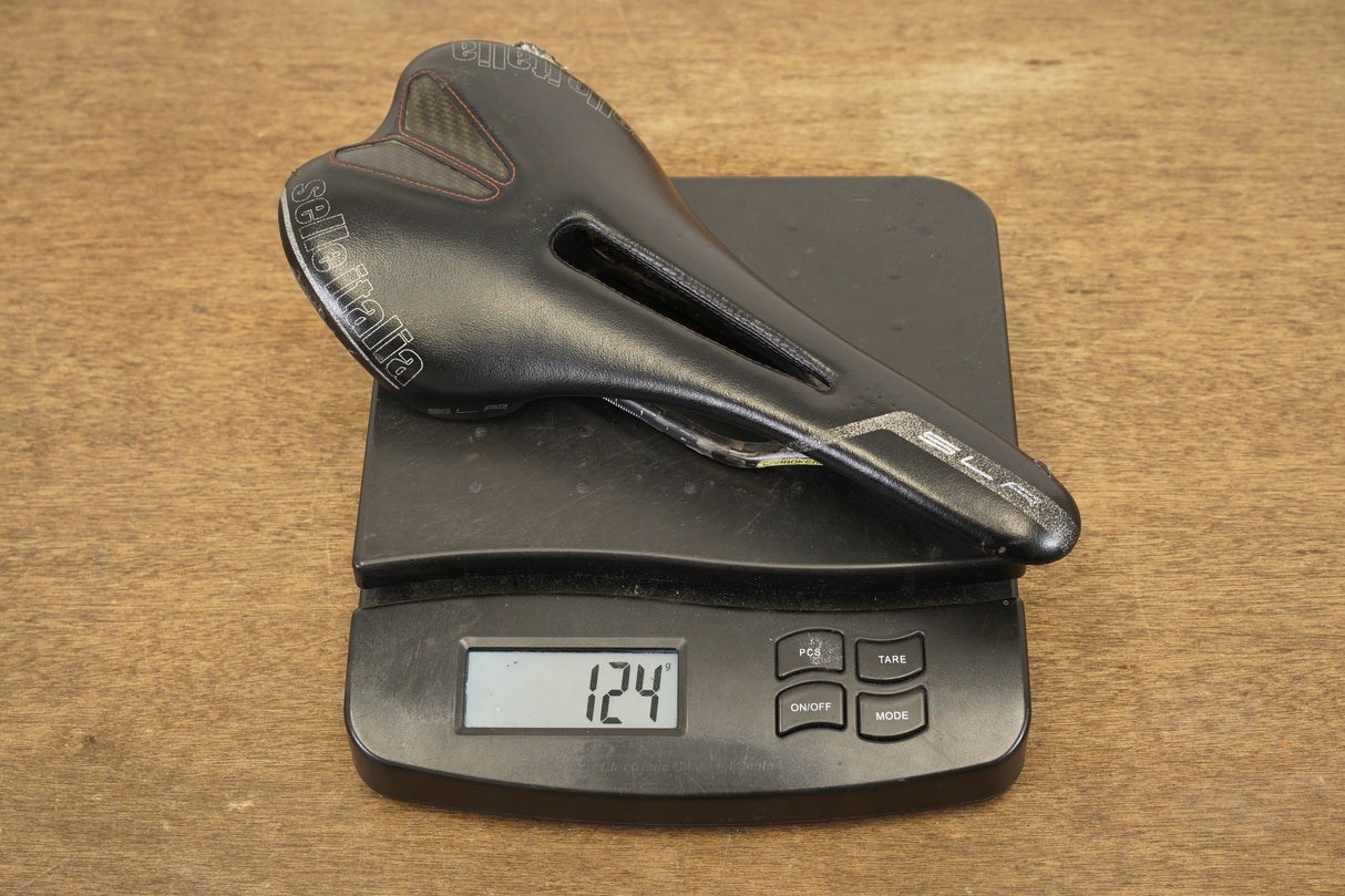 130mm Selle Italia SLR Carbon Rail Road Saddle 124g