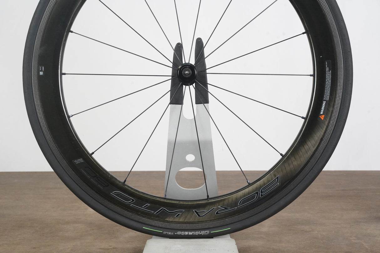 FRONT Campagnolo Bora WTO 60 Carbon Tubeless Clincher Rim Brake Wheel