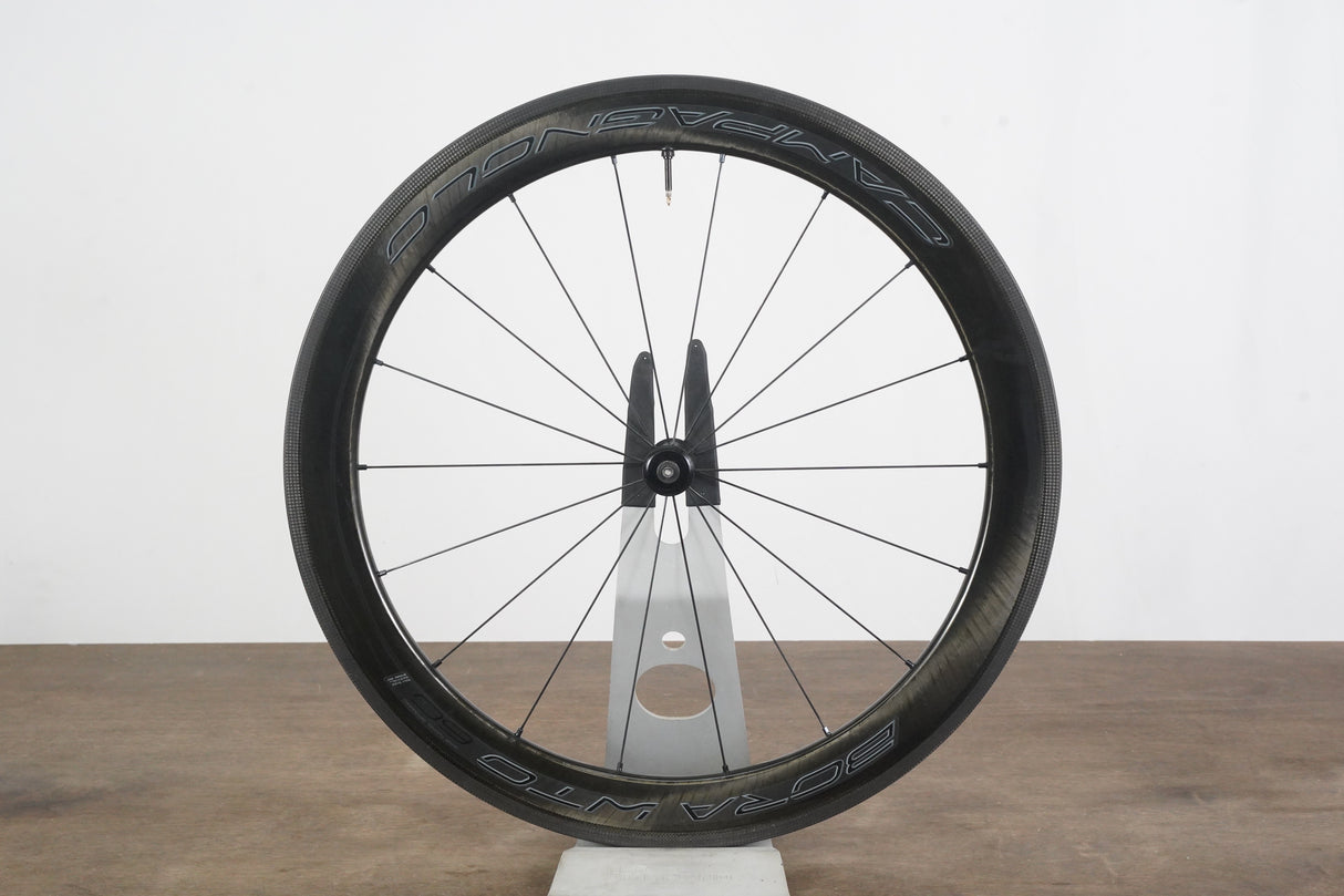 FRONT Campagnolo Bora WTO 60 Carbon Tubeless Clincher Rim Brake Wheel