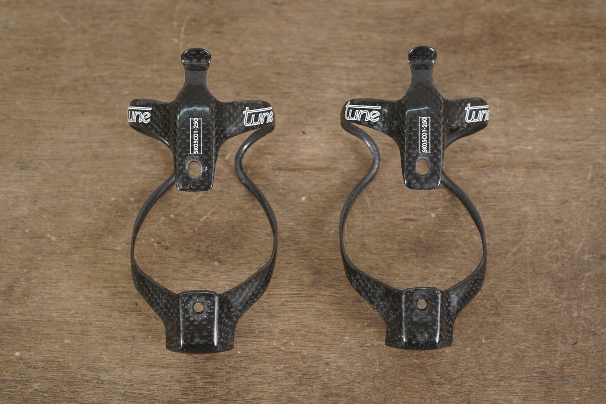 (2) Tune Wassertraeger Carbon Water Bottle Cages 39g