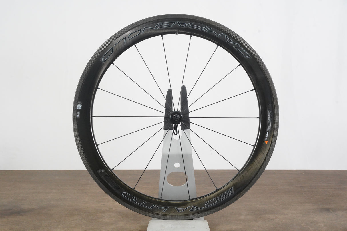 FRONT Campagnolo Bora WTO 60 Carbon Tubeless Clincher Rim Brake Wheel