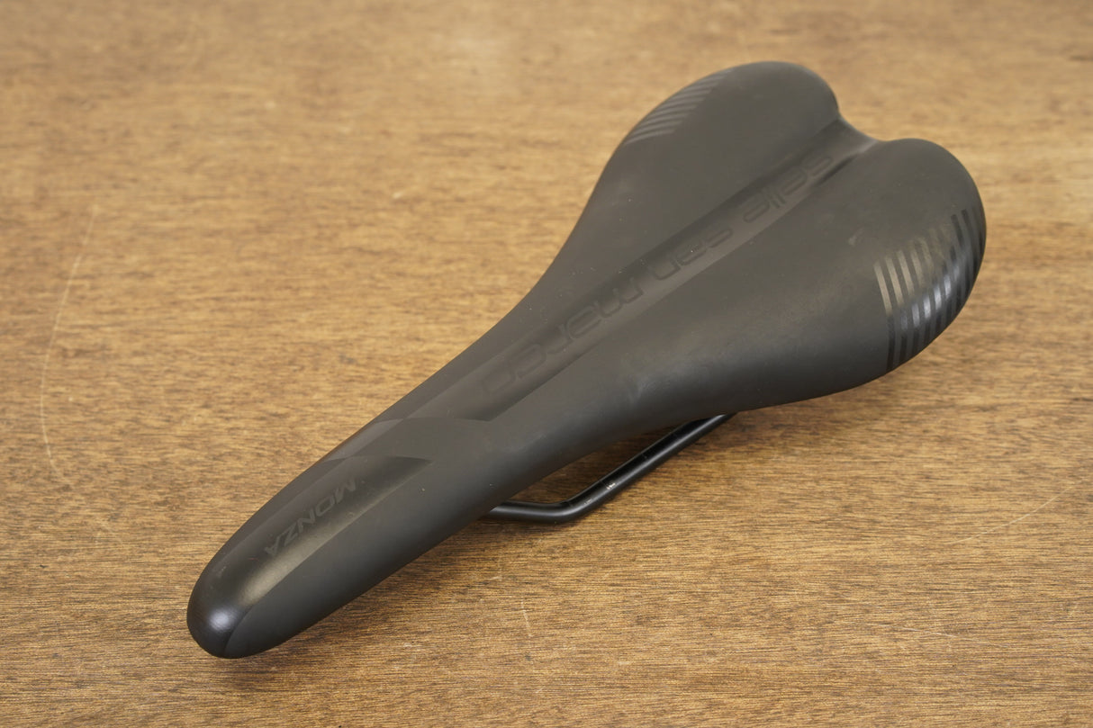 130mm Selle San Marco Monza Stainless Steel Rail Road Saddle 283g