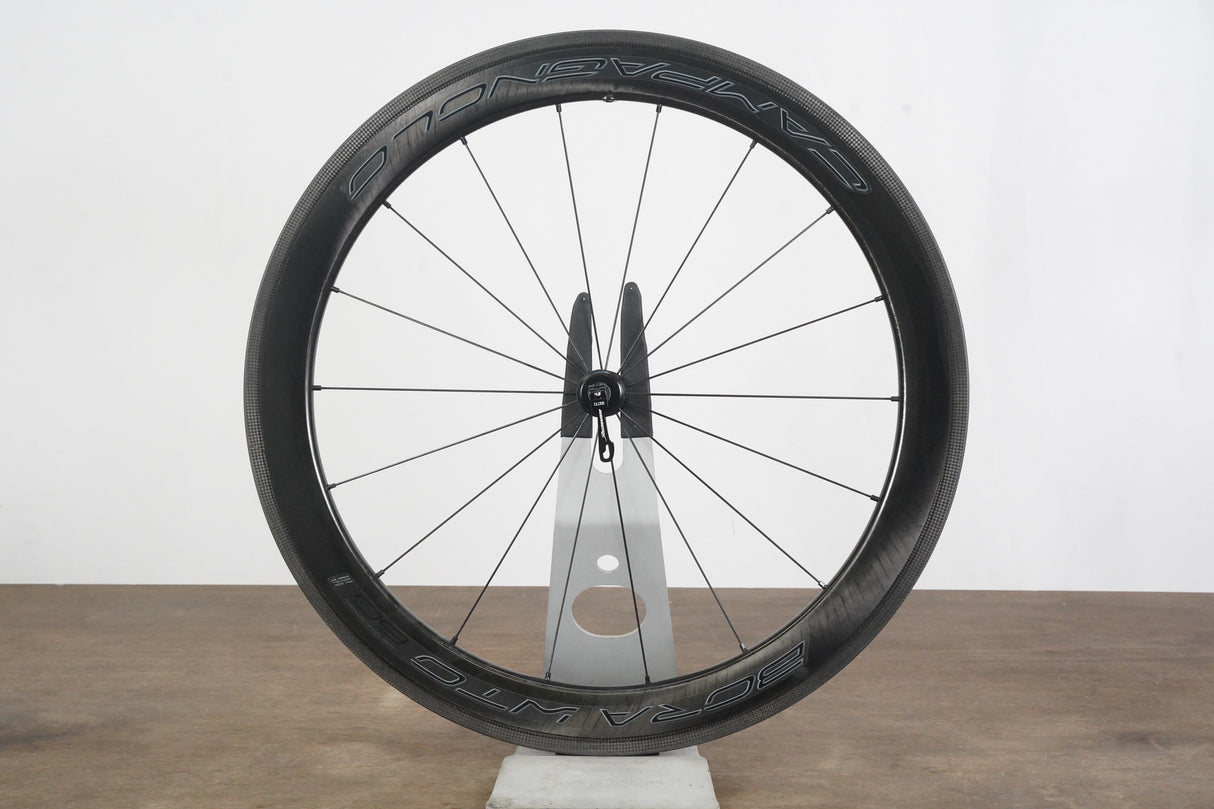 FRONT Campagnolo Bora WTO 60 Carbon Tubeless Clincher Rim Brake Wheel