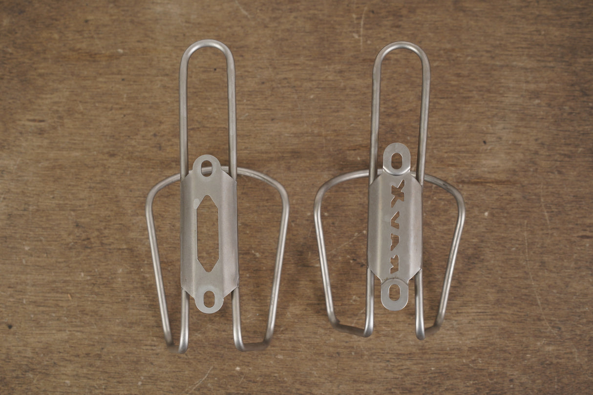 (2) RAVX/Blackburn Titanium Water Bottle Cages 88g