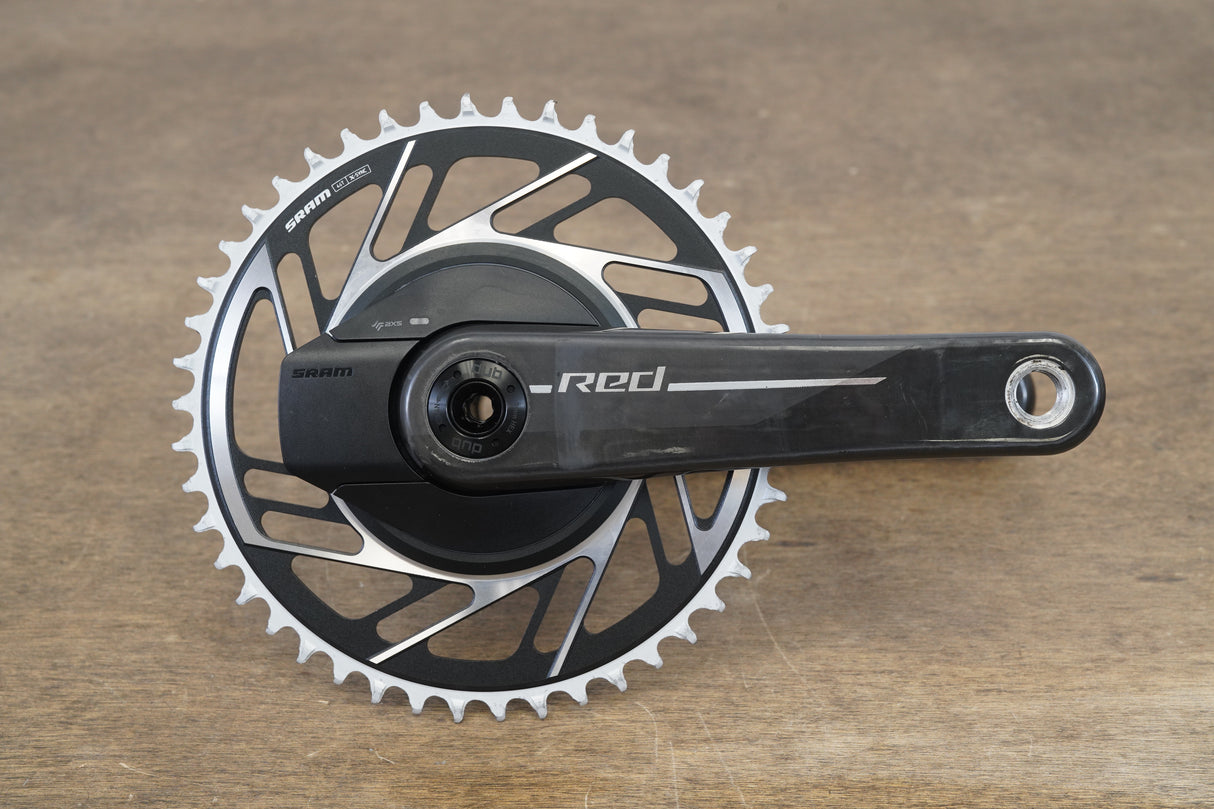 165mm 46T DUB SRAM Red AXS E1 Quarq 1x12 Speed Power Meter Crankset 541g