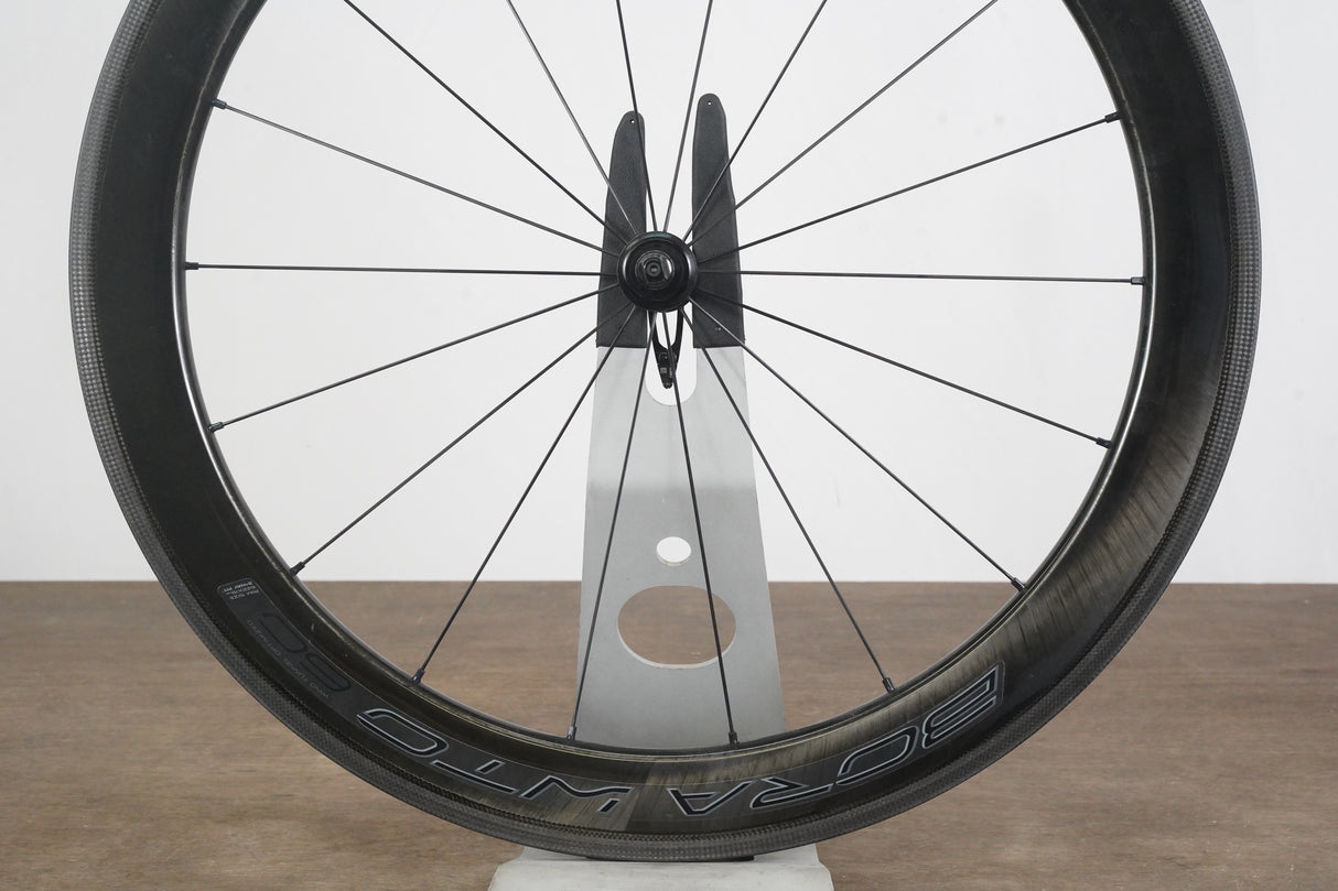 FRONT Campagnolo Bora WTO 60 Carbon Tubeless Clincher Rim Brake Wheel