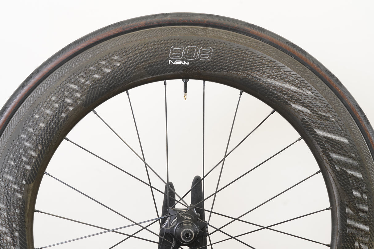 Zipp 808 NSW Cognition Carbon Tubeless Rim Brake Wheelset Shimano/SRAM 11 Speed